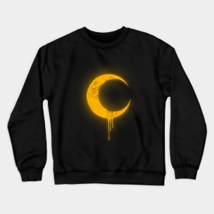 Melting Moon2 Crewneck Sweatshirt